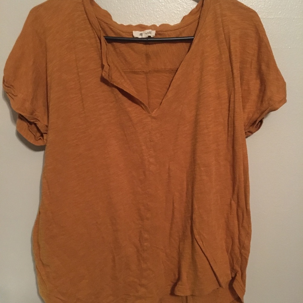 yellow madewell top